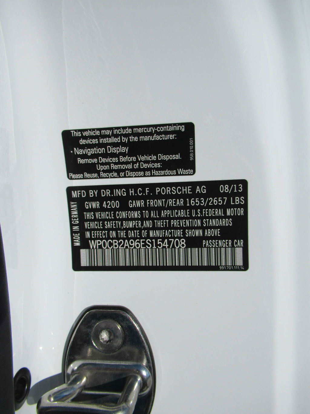 Porsche 991 Carrera S