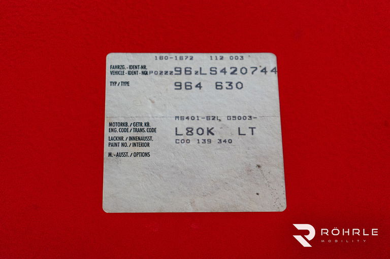 Porsche 964 Carrera 2