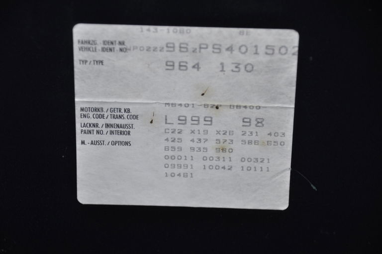 Porsche 964 Carrera 4