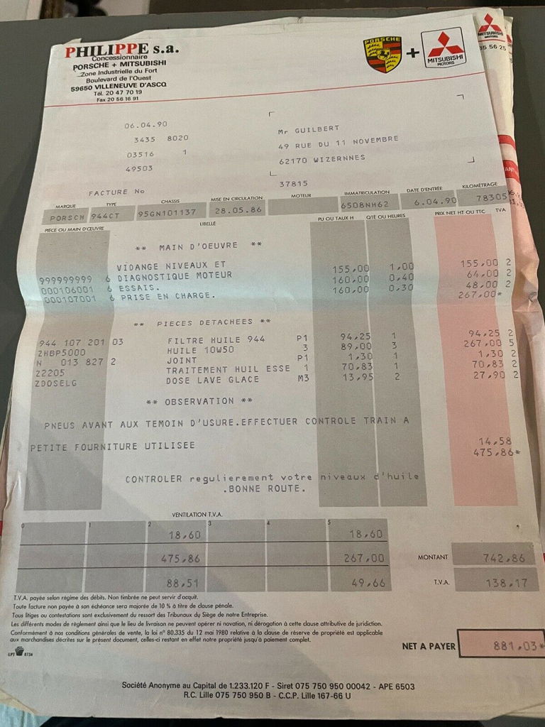 Porsche 944 Turbo Coupé