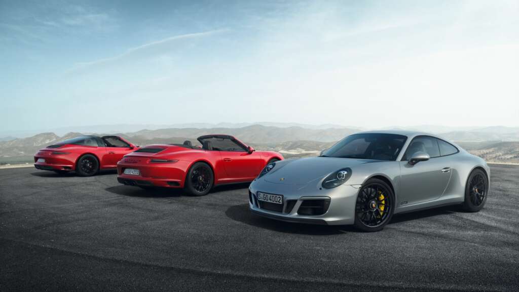 Porsche 991.2 GTS model lineup