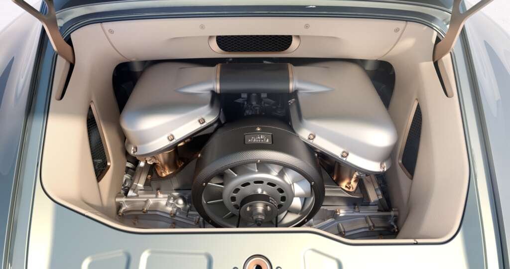 Singer Turbo Study Interior 3,8 Liter Mezger engine