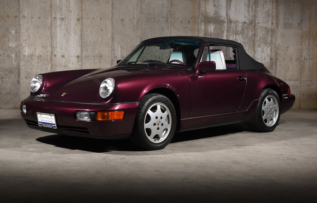 1991 PORSCHE 911 CARRERA 2 in Amethyst for sale