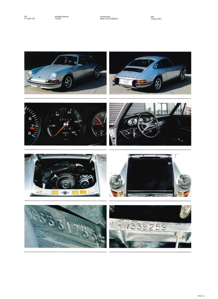 Porsche 911 S (F-Modell)