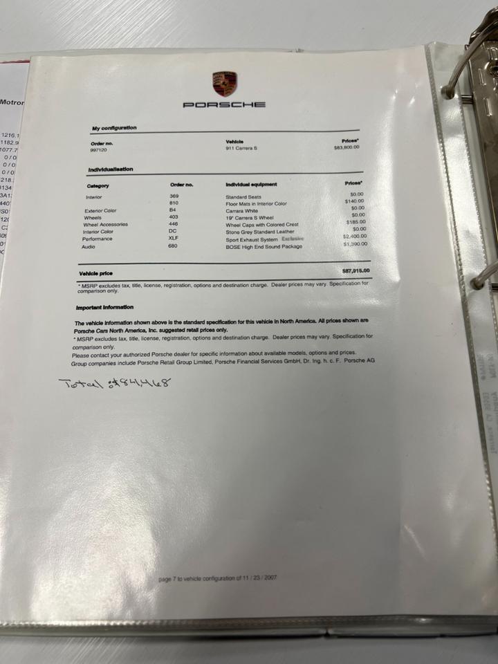 Porsche 997 Carrera S