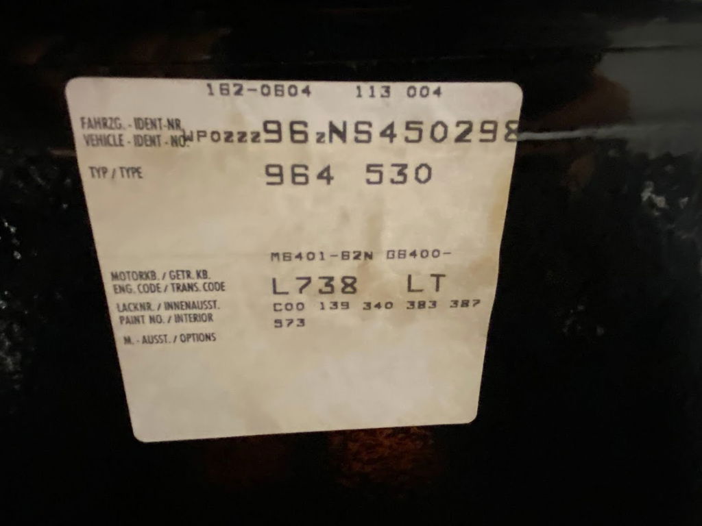 Porsche 964 Carrera 4