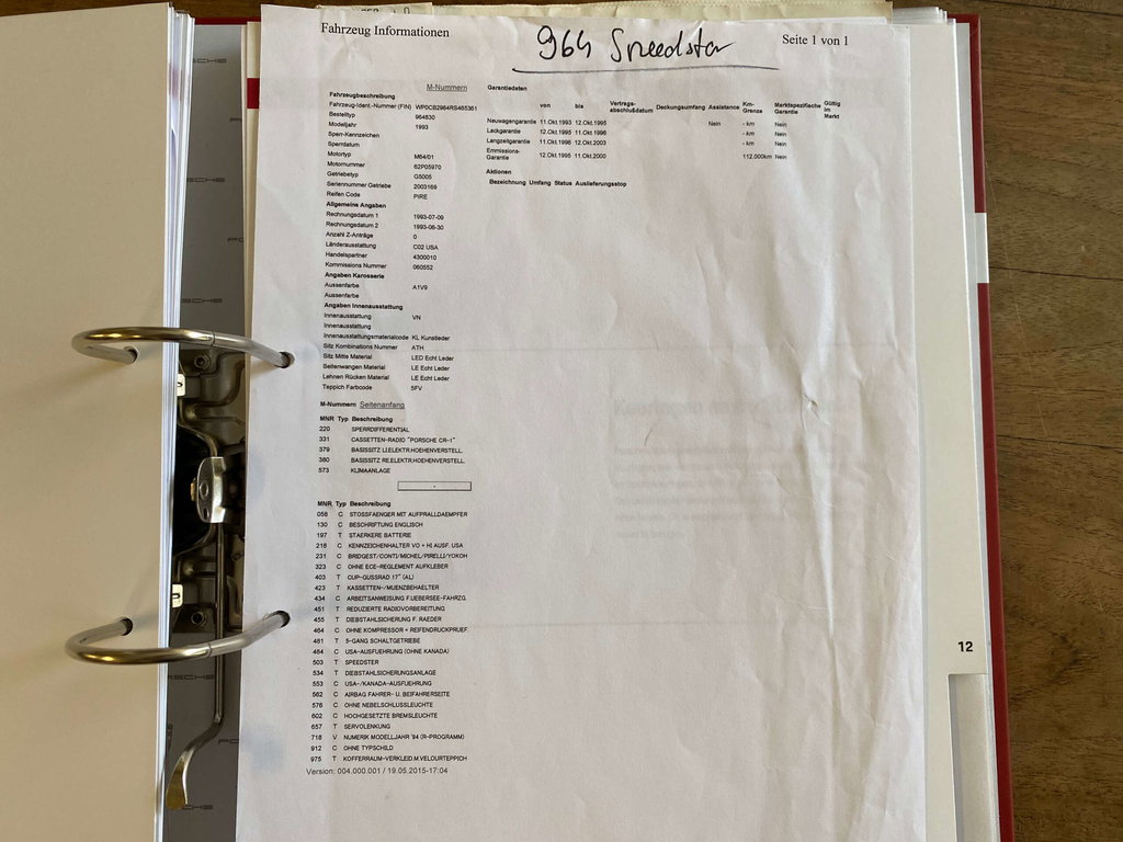 Porsche 964 Carrera 2 Speedster