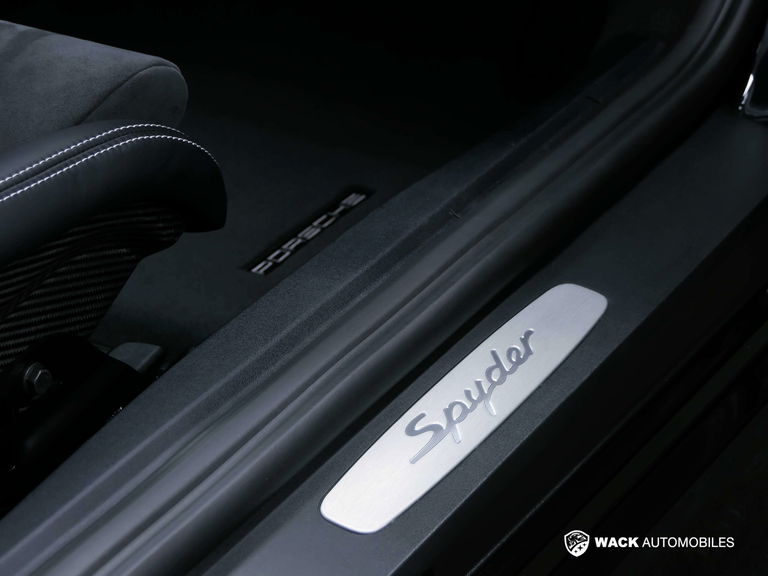 Porsche 981 Boxster Spyder