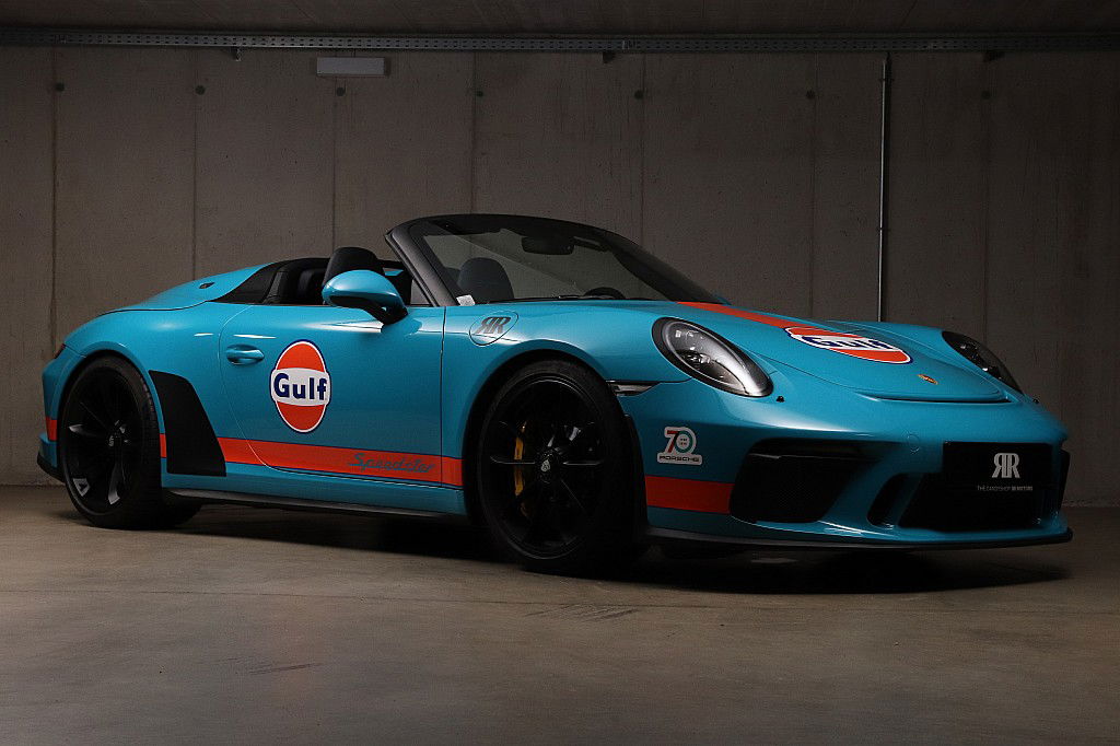 2019 Porsche 911 991 Speedster in Miami Blau gebraucht kaufen