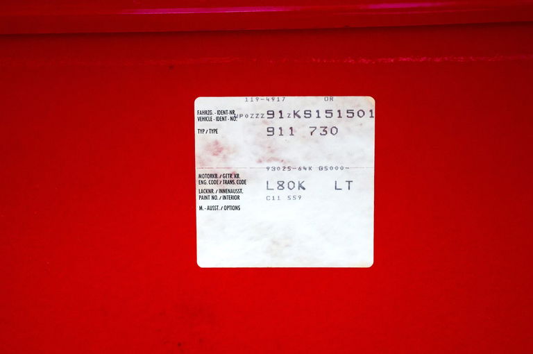 Porsche 911 Carrera 3.2 Speedster