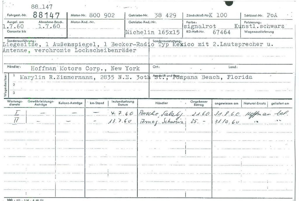 Porsche 356 B 1600 Super 90 Roadster