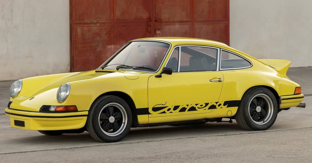 1/18 Type901 Porsche 911 Carrera Rs 2.7 Gr.4 1973 Gelb | eBay