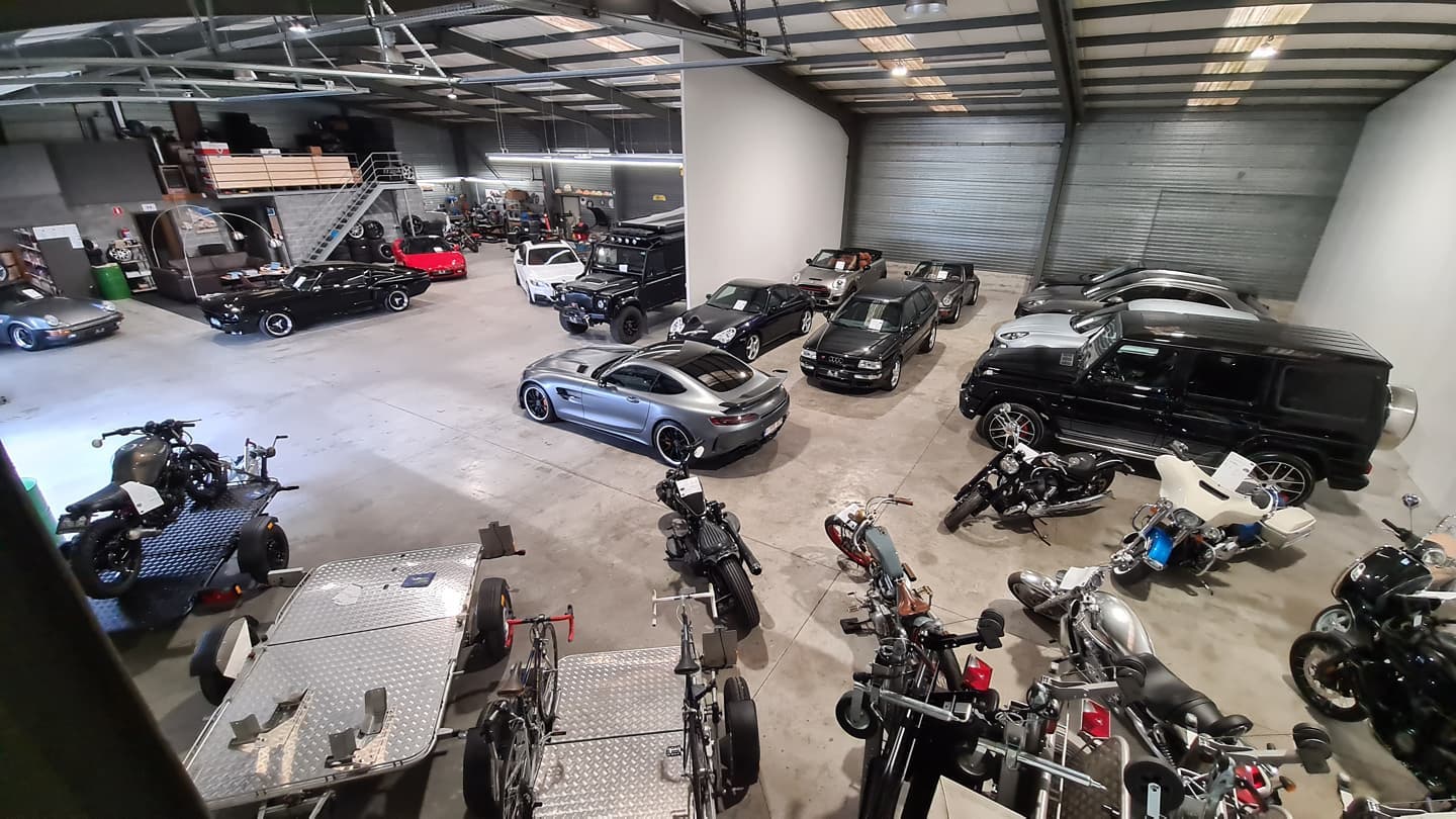 Petrol Cave Showroom
