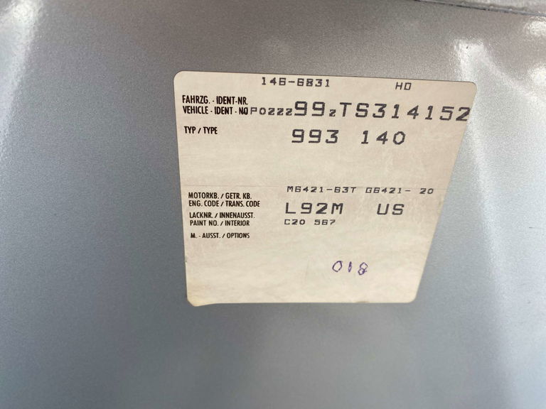 Porsche 993 Carrera 4S