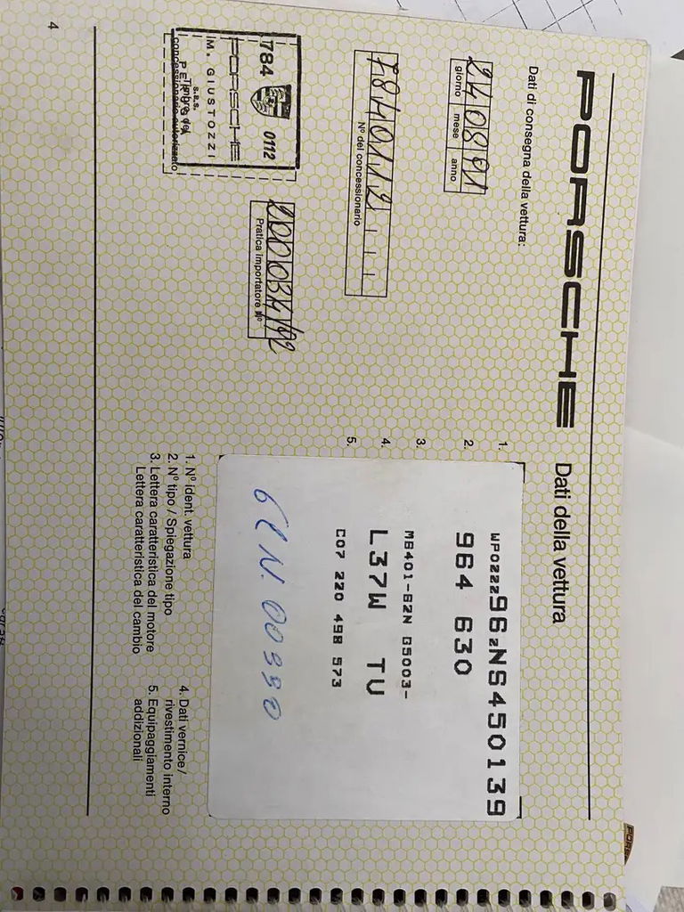 Porsche 964 Carrera 2