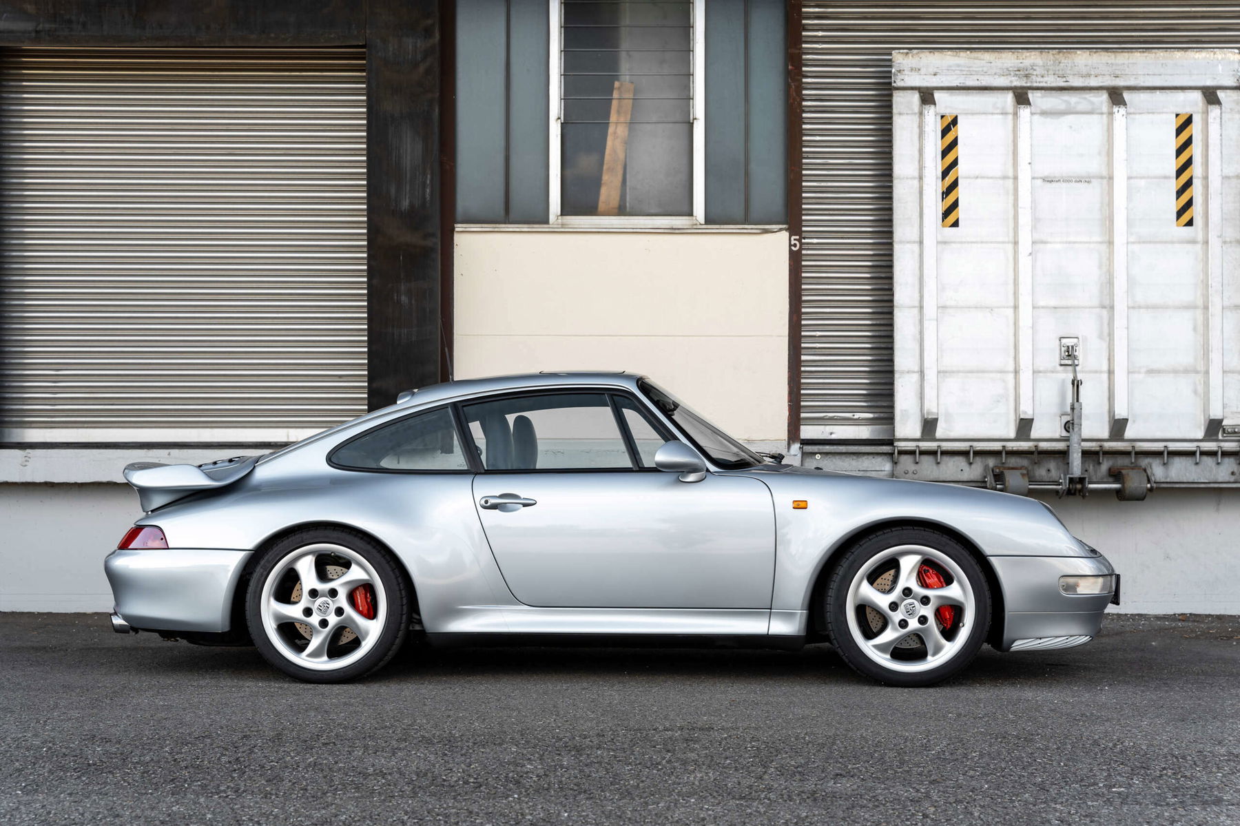 PUSH レッド シルバー Porsche (996/986 RHD) (Rev3) 4PC Pedal Set - Rubber Grip