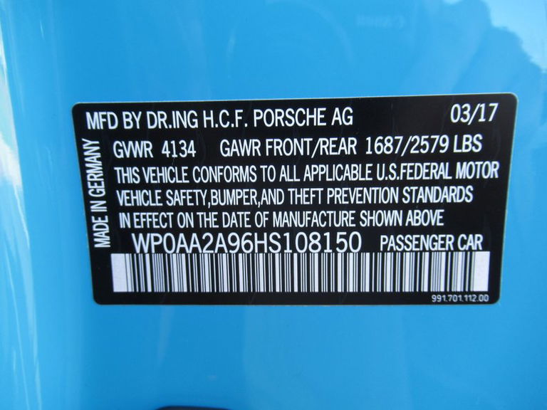 Porsche 991.2 Carrera