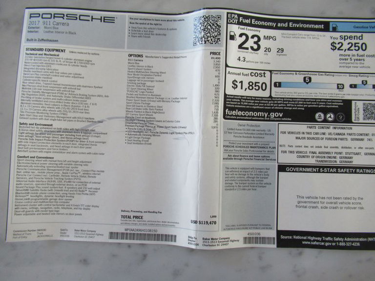 Porsche 991.2 Carrera