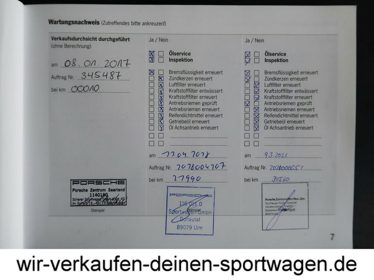 Porsche 991.2 Carrera S