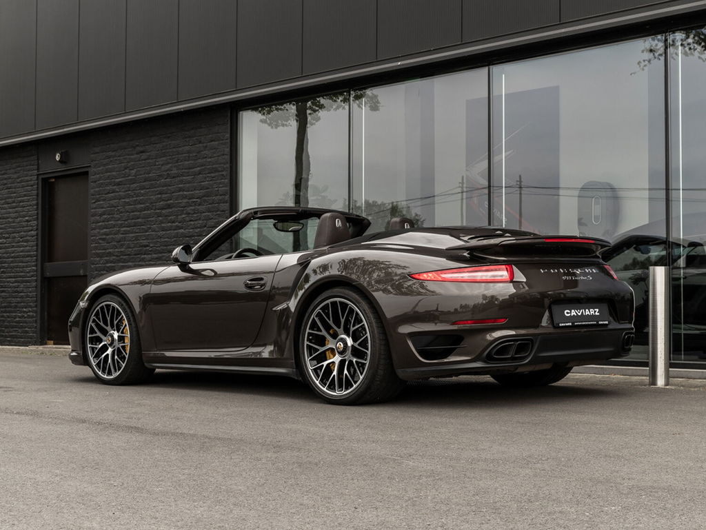 Porsche 991 Turbo S Convertible te koop
