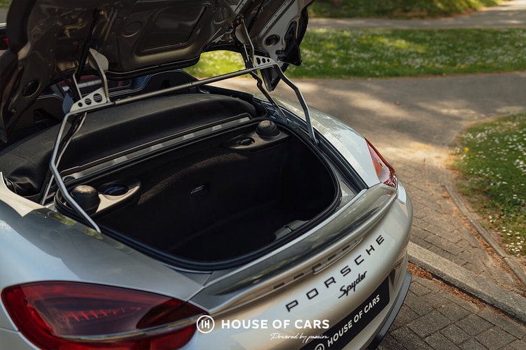 Porsche 981 Boxster Spyder
