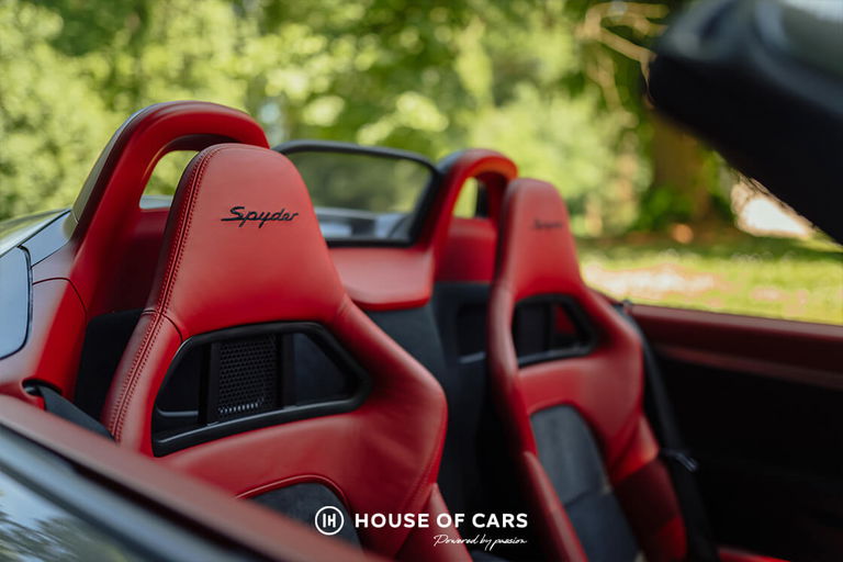 Porsche 981 Boxster Spyder