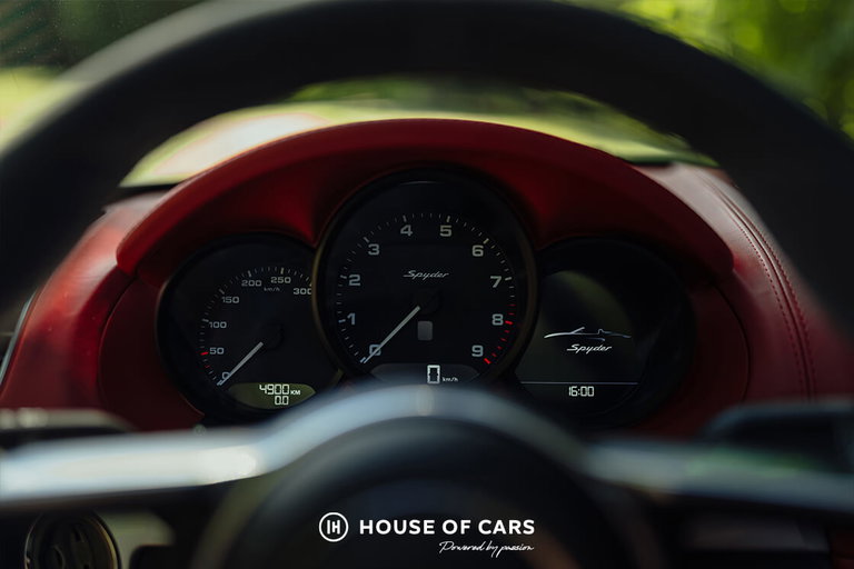 Porsche 981 Boxster Spyder