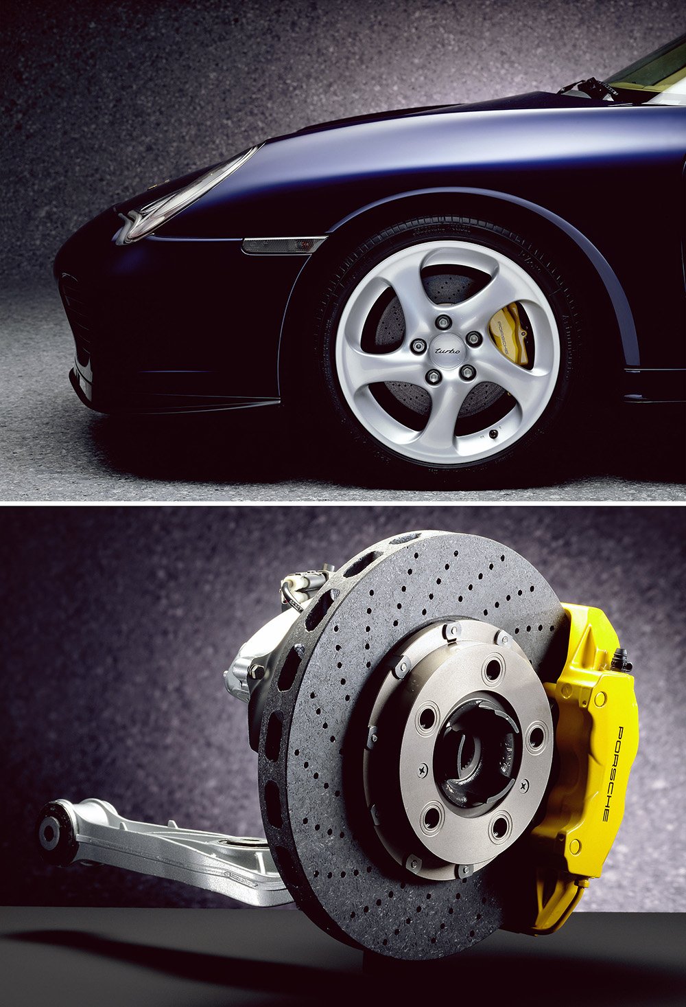 Porsche Ceramic Composite Brakes were introduced in 2000, for the 996 Turbo