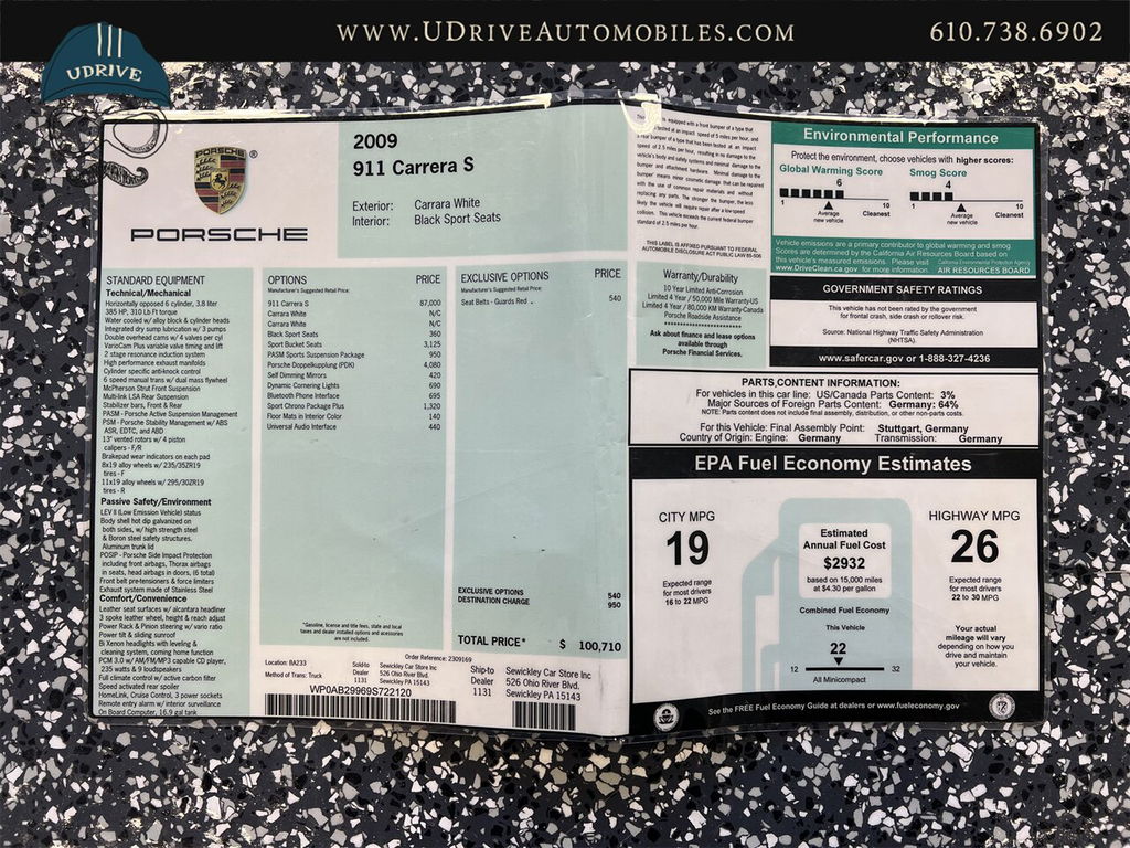 Porsche 997.2 Carrera S