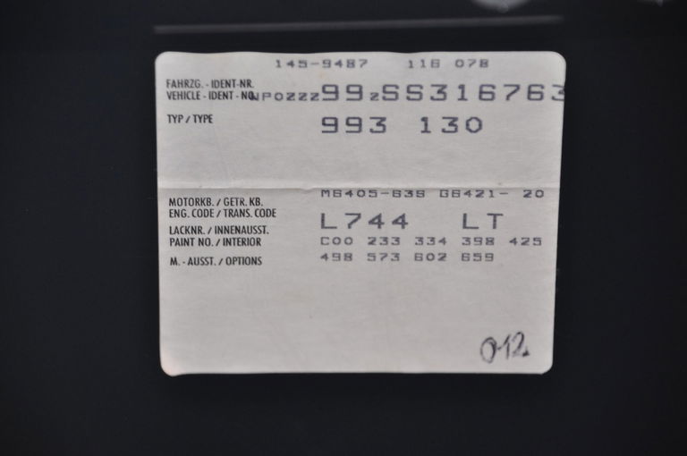 Porsche 993 Carrera 4