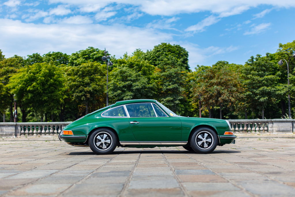 1971 Porsche 911 E Coupé in Irish Green for sale kaufen Oldtimer