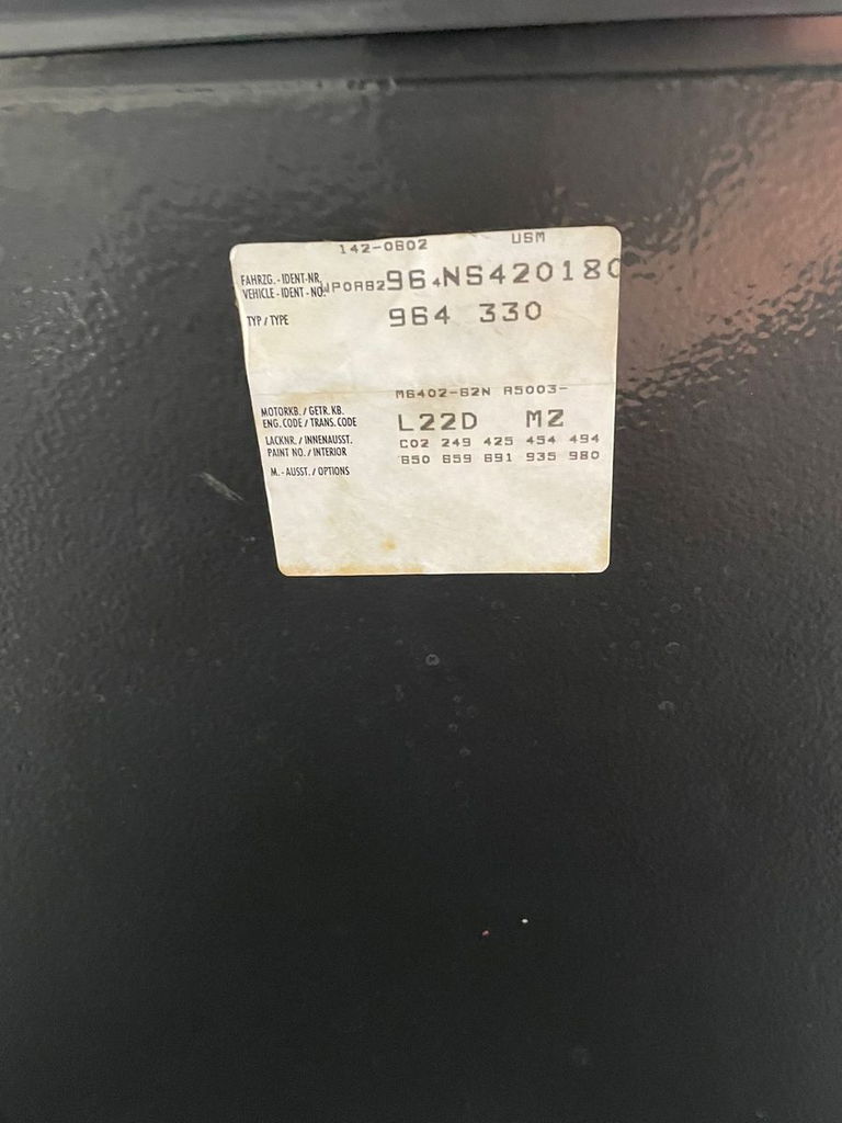 Porsche 964 Carrera 2