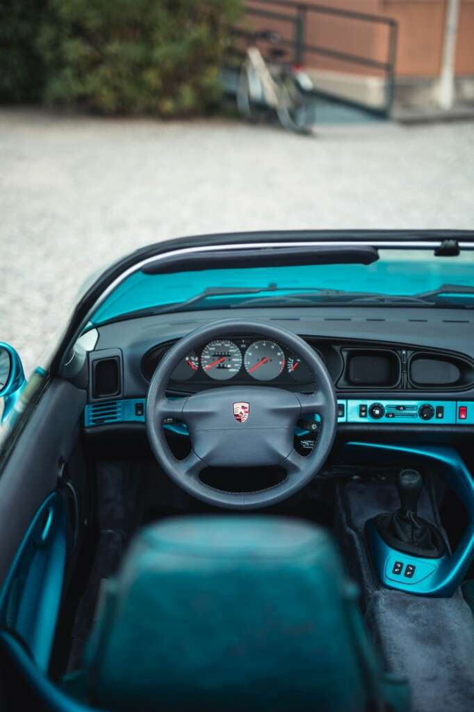 Fuori Concorso Porsche 968 Roadster Concept interior