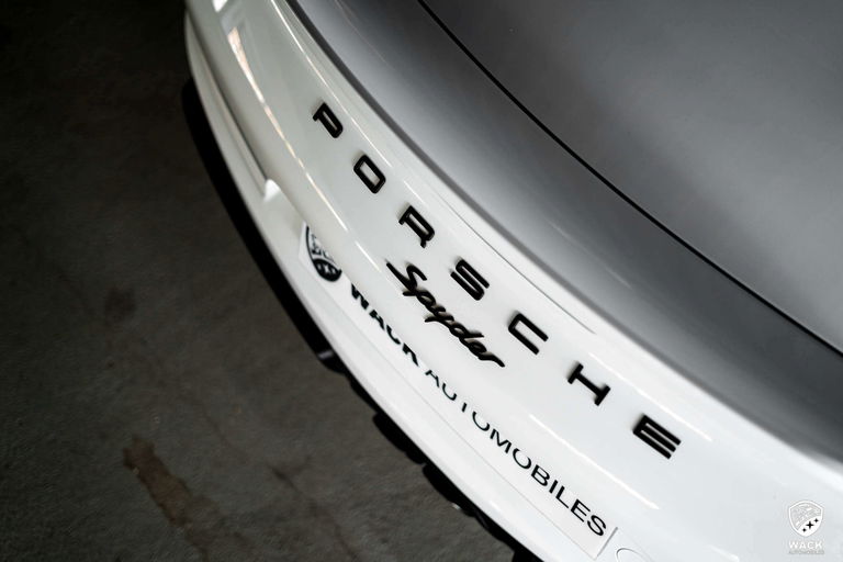 Porsche 981 Boxster Spyder