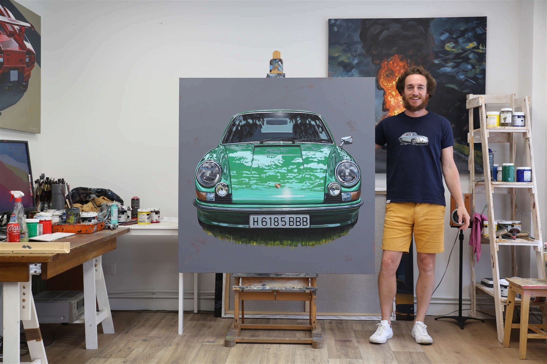 Manu Campa – Der Porsche-Künstler