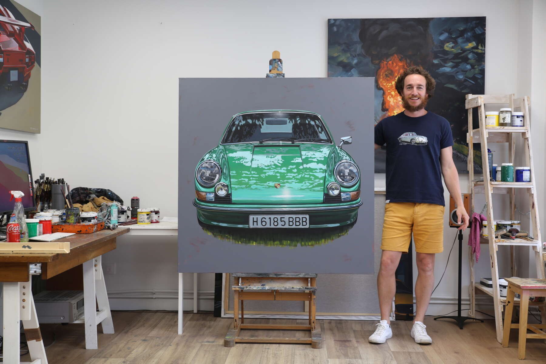 Manu Campa – The Porsche artist