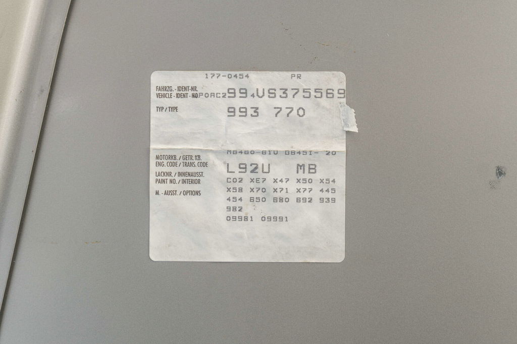 Porsche 993 Turbo WLS 1