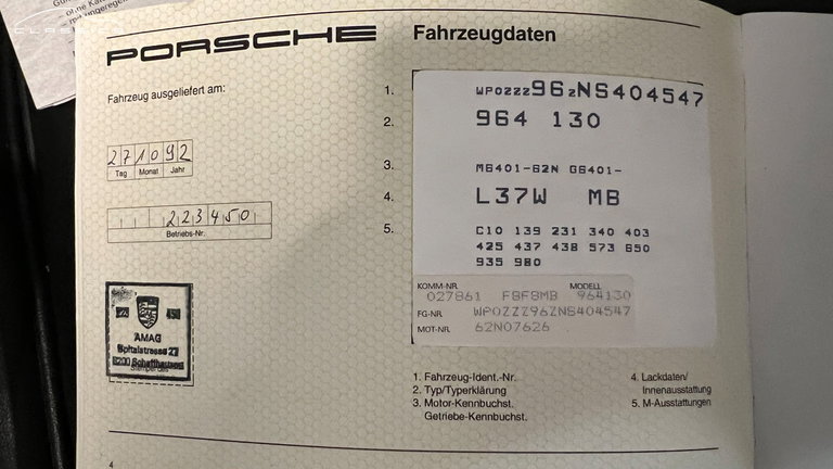 Porsche 964 Carrera 4