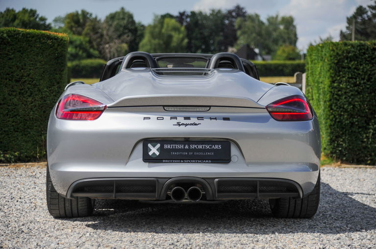 Porsche 981 Boxster Spyder