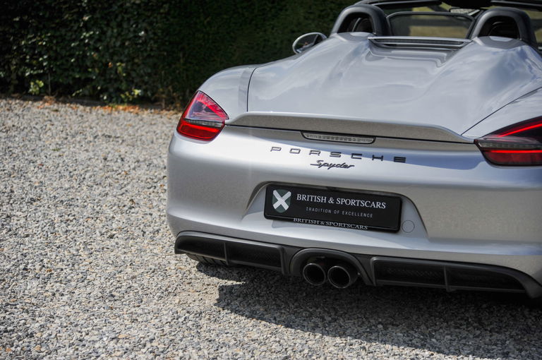 Porsche 981 Boxster Spyder