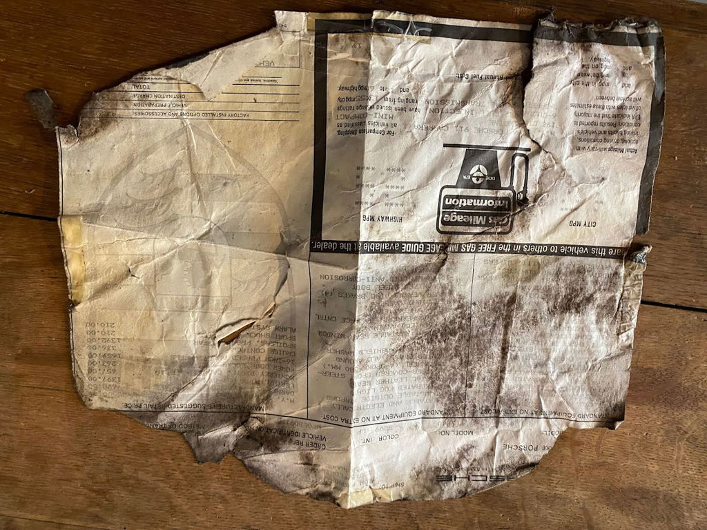 Porsche 911 Carrera 3.2 (US)