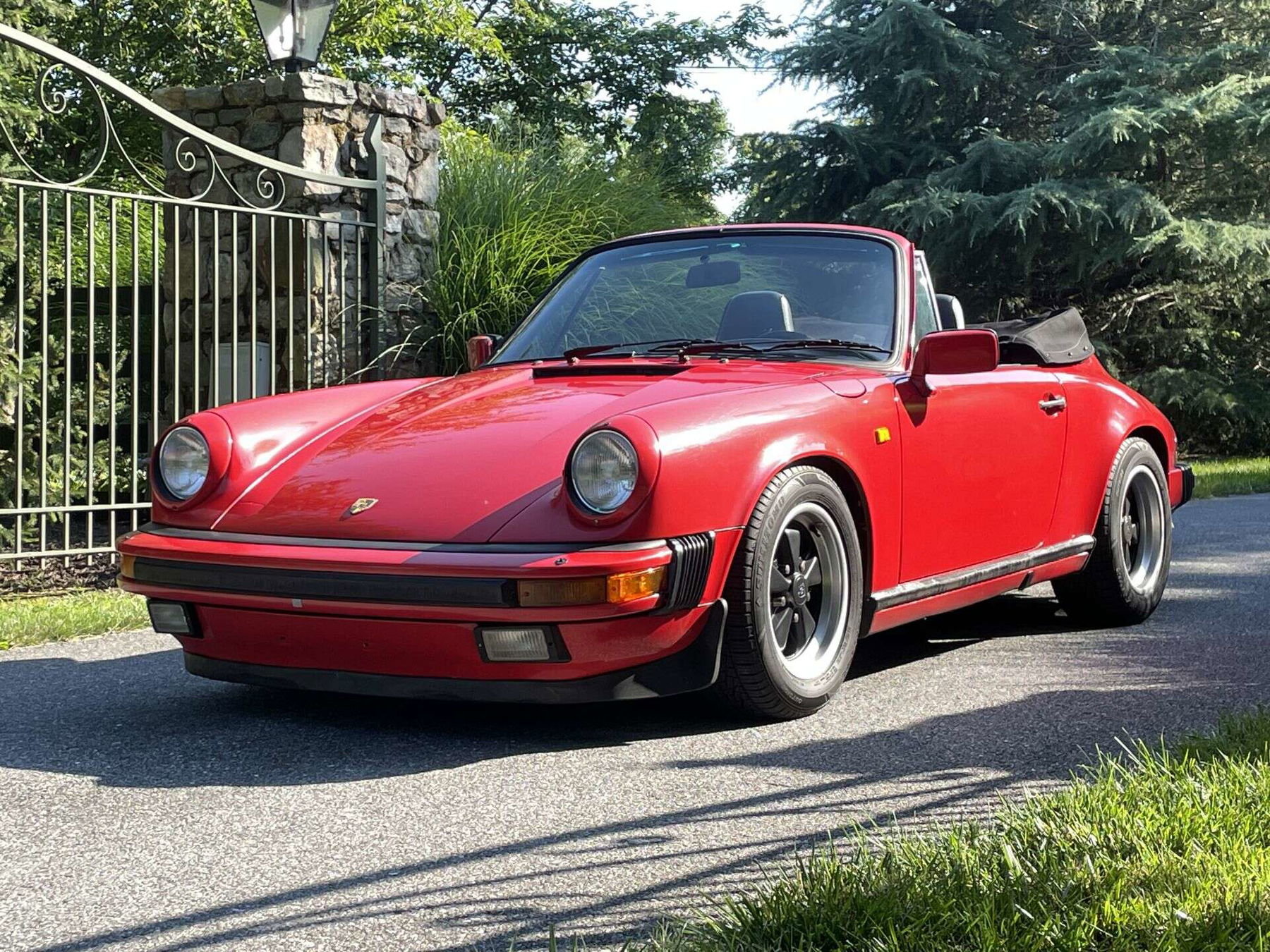 Bâche protection Porsche 911 3.2 Carrera (1984-1994) cabriolet