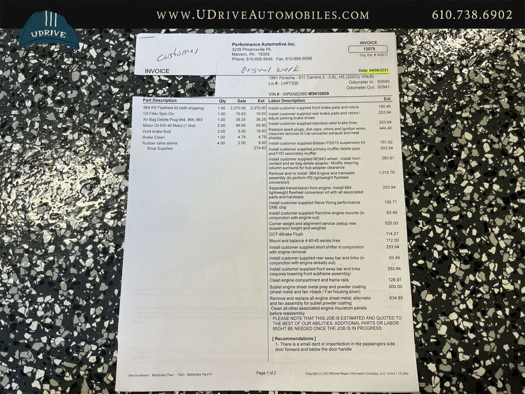 Porsche 964 Carrera 2