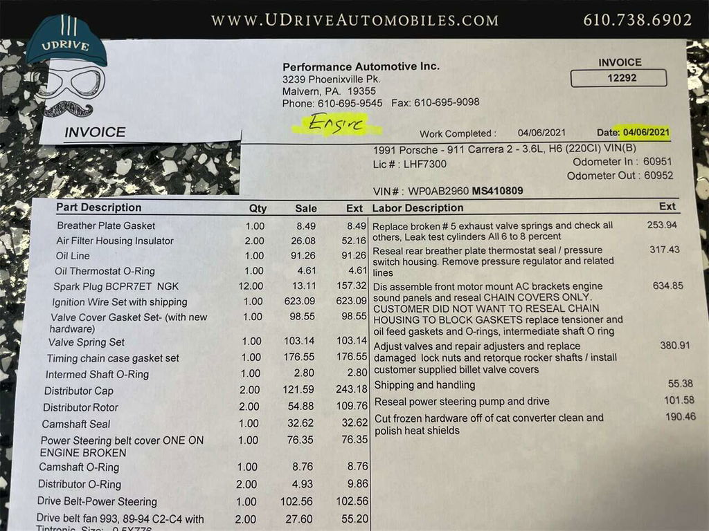 Porsche 964 Carrera 2