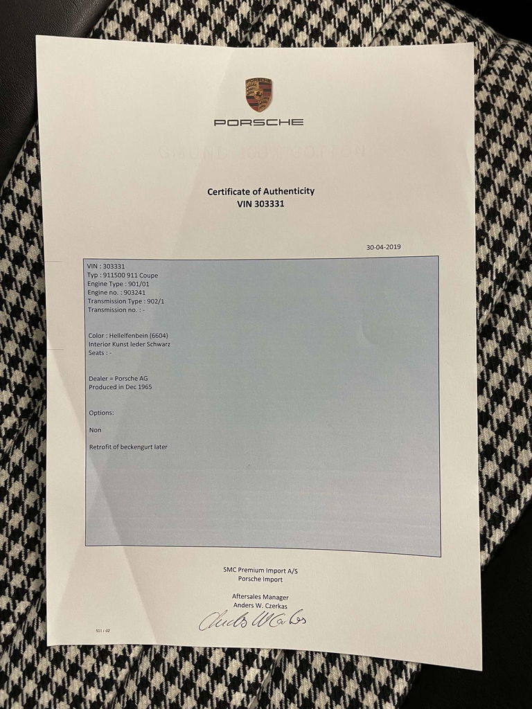 Porsche 911 (F-Modell)