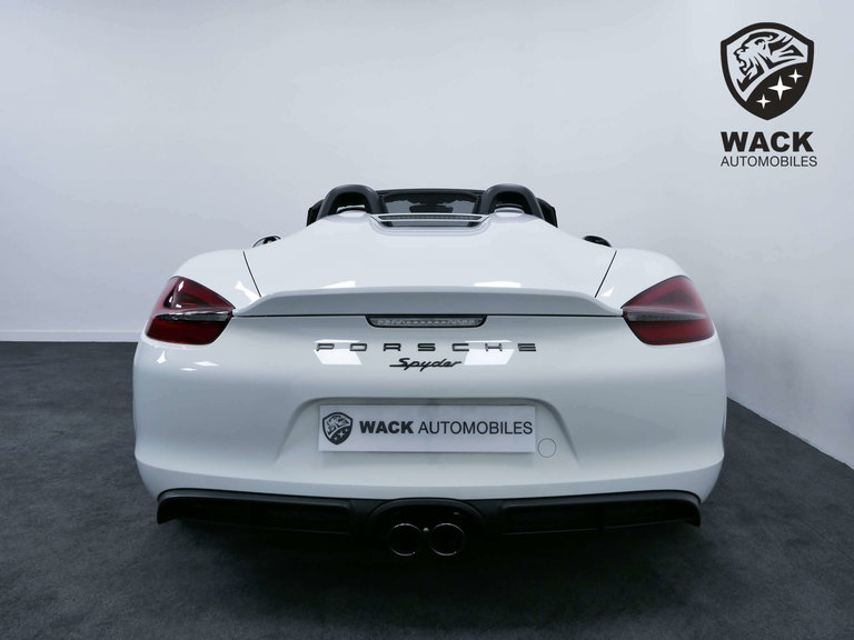 Porsche 981 Boxster Spyder