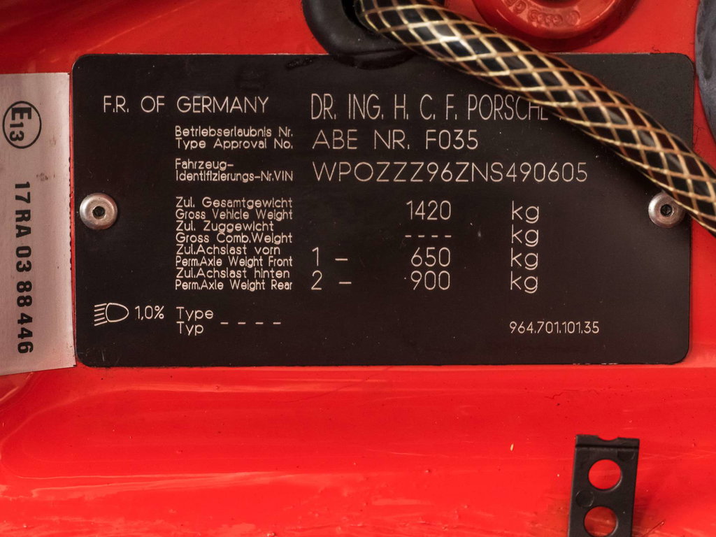 Porsche 964 Carrera RS