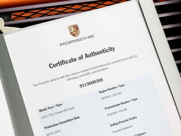 Porsche 911 Carrera RS