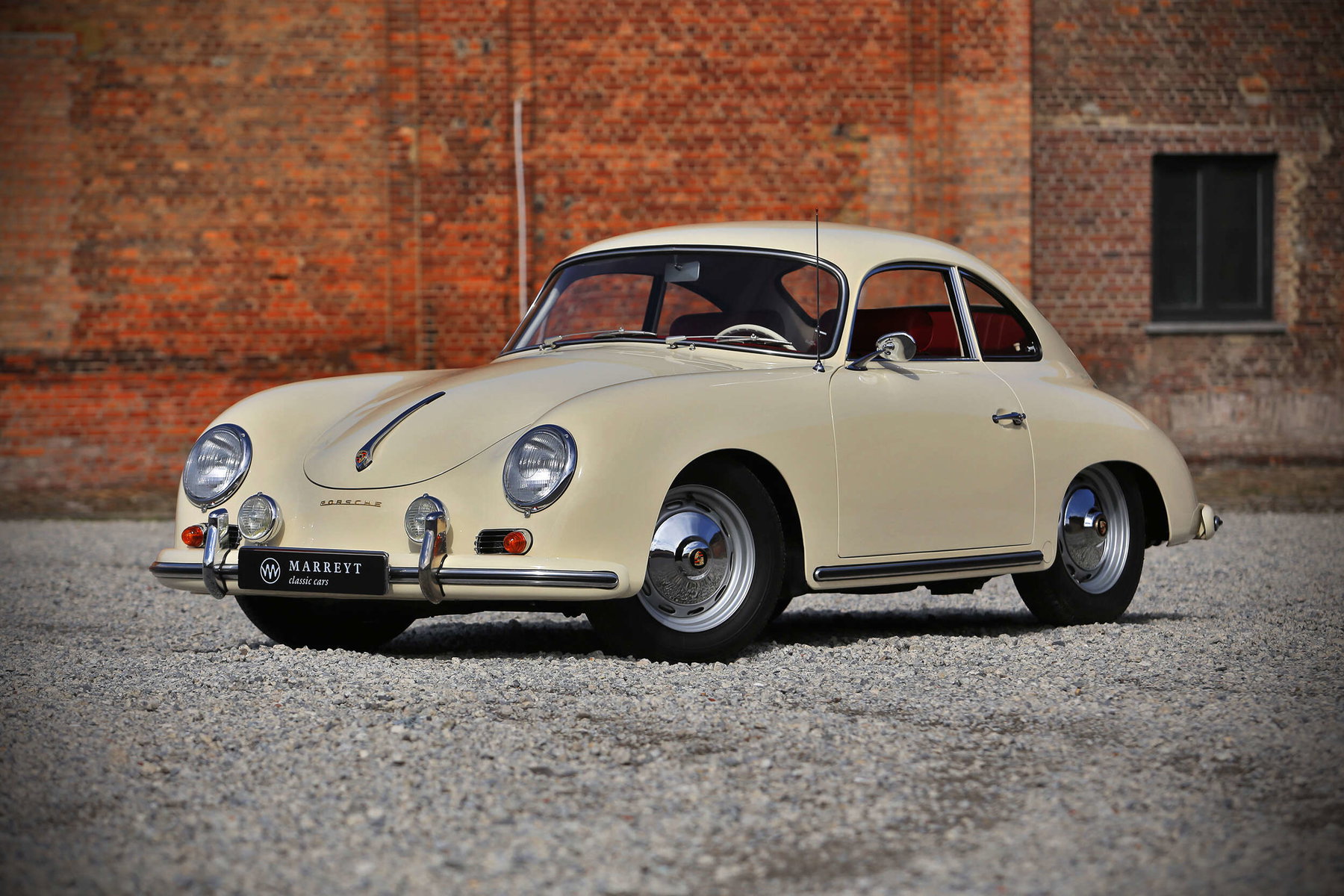 Porsche 356 電動乗用車 クリーム色 Porsche 356 A 1600 Super 1958 - elferspot.com - Marketplace for