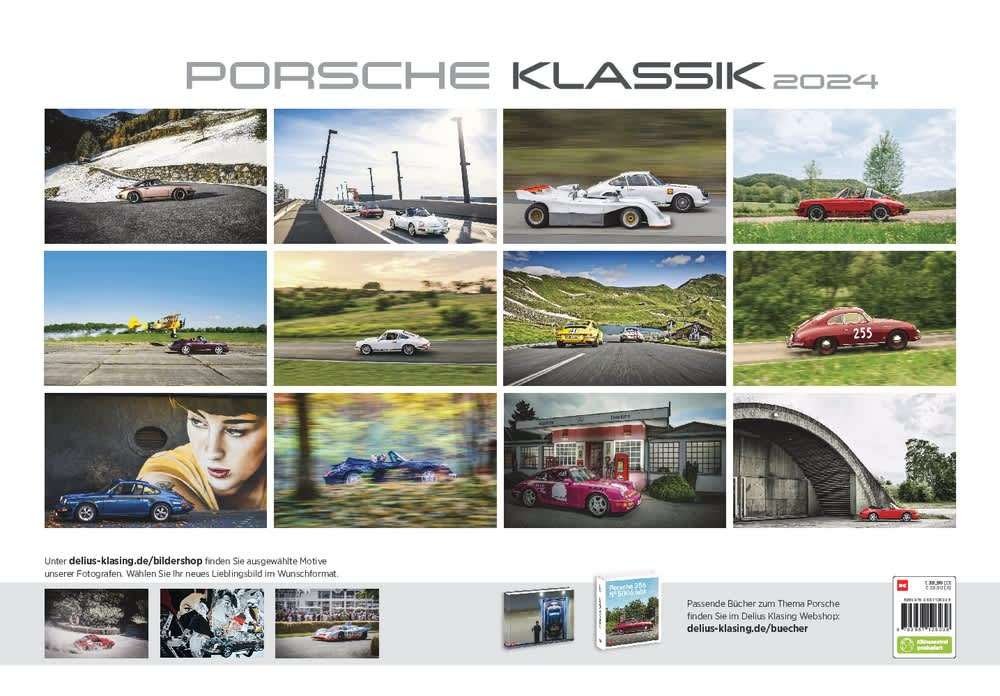Porsche Calendar 2024 Porsche Klassik Elferspot Shop